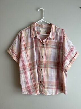 Lucky Brand Relaxed Plaid Shirt
